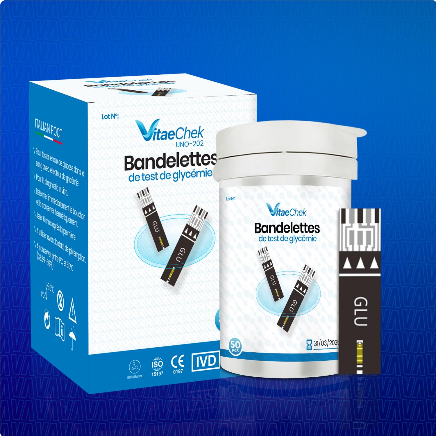 Misuratore glicemia Bluetooth ad alta precisione GDH-FAD – VitaeChek G1 Pro