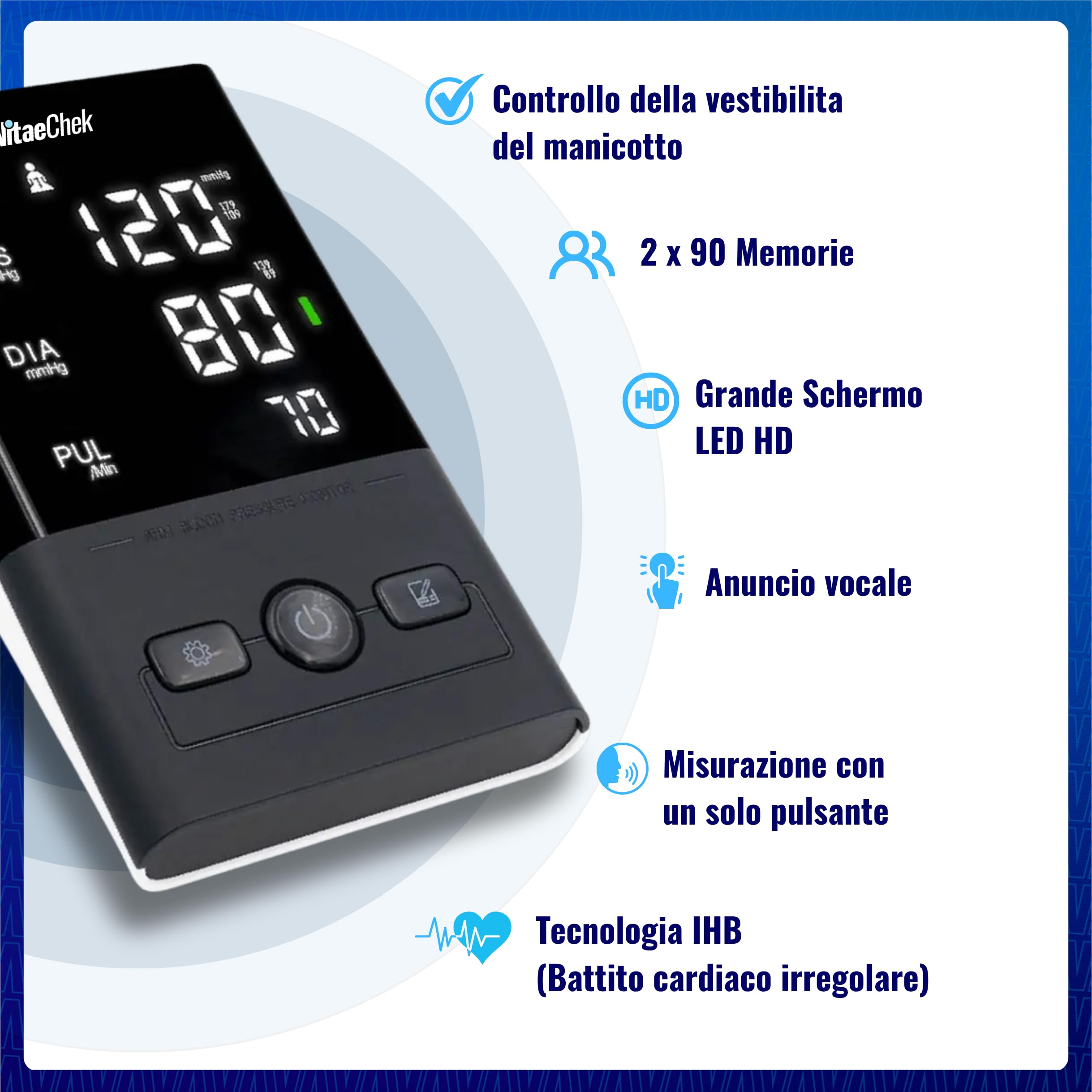 Misuratore pressione da braccio
