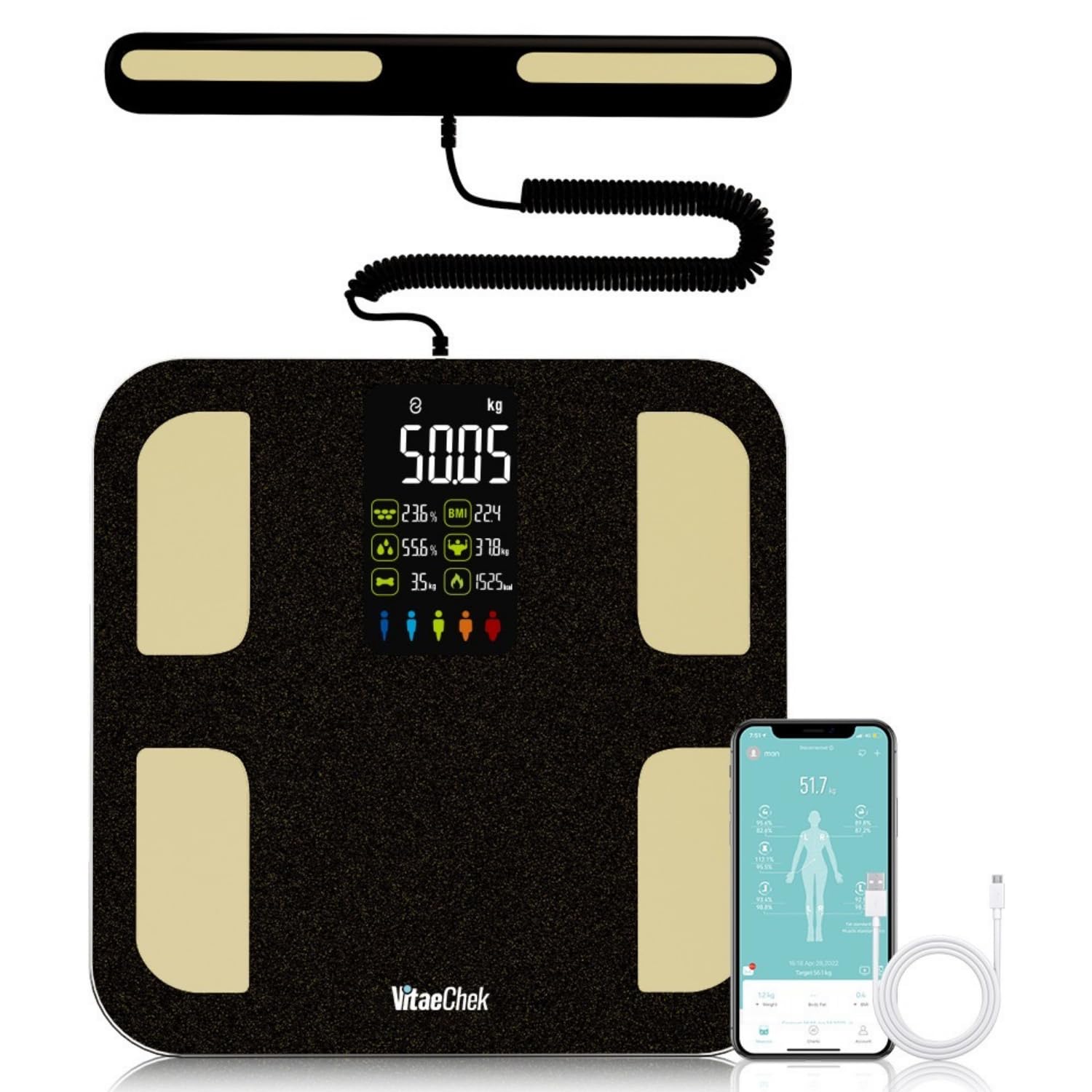 VitaeChek Body fat Scale 8 electrods