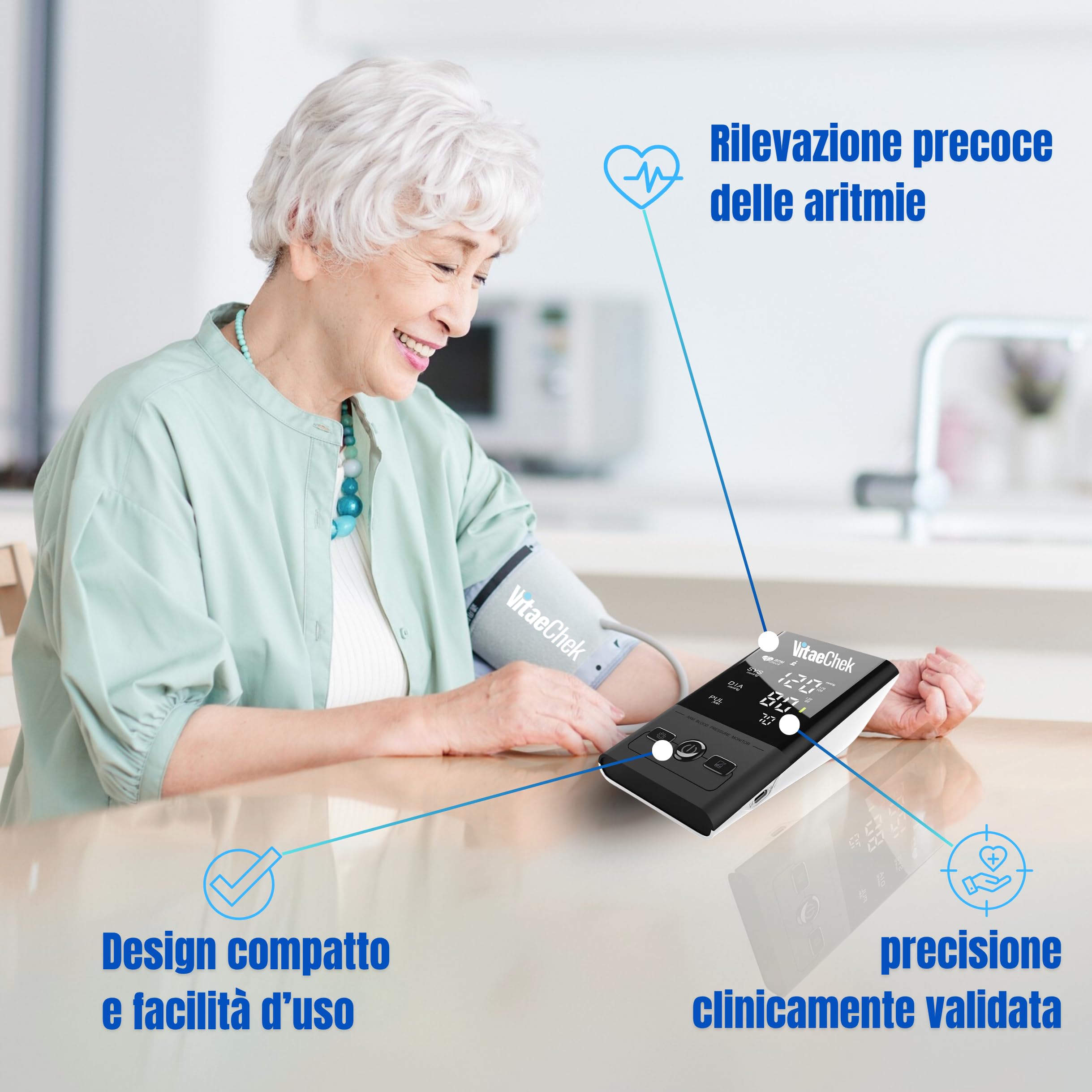Misuratore pressione da braccio