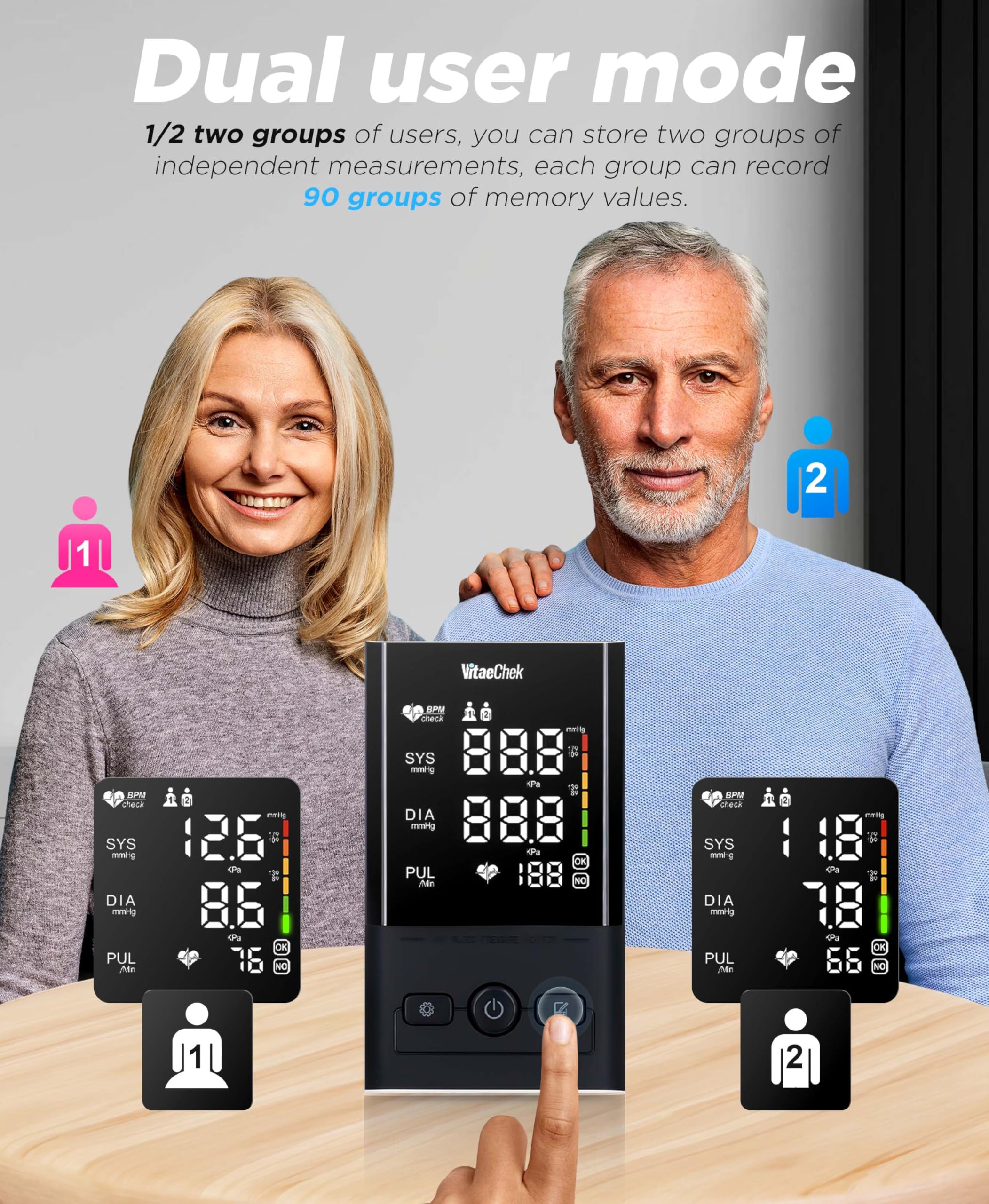 Misuratore Di Pressione VitaeChek Pulse 3