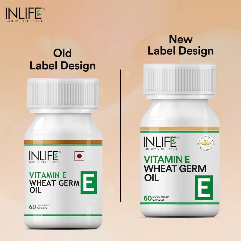 Vitamine E + Huile de germe de blé — 60 gélules