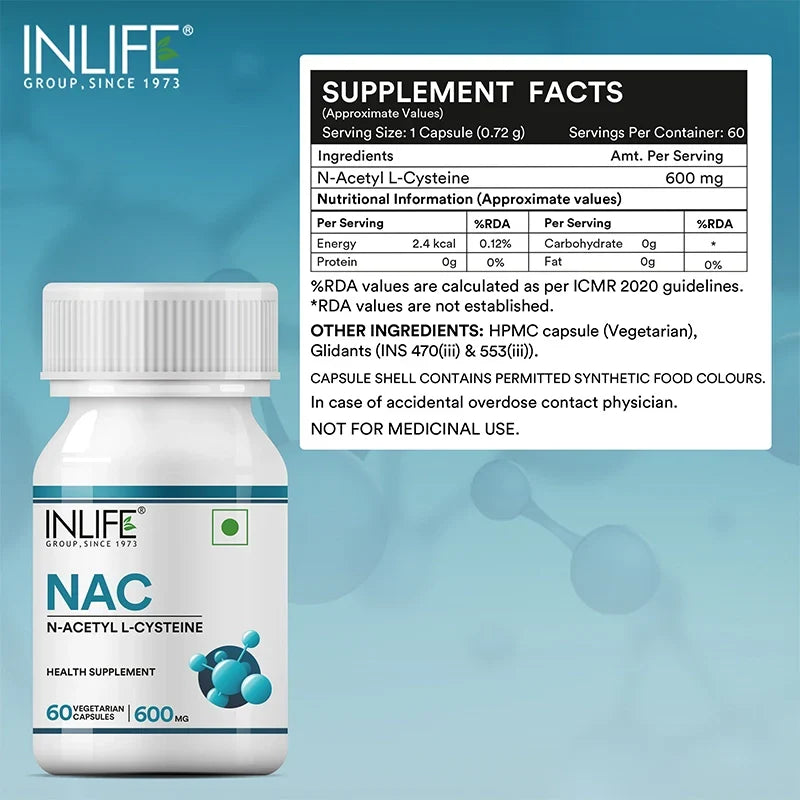 N-Acétyl Cystéine (NAC) — 60 gélules