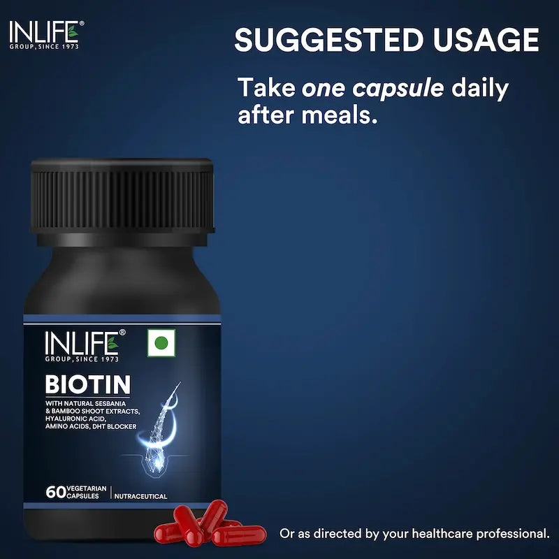 Biotine + plantes — 60 gélules