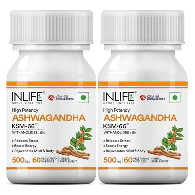 Ashwagandha KSM-66 — 60 gélules