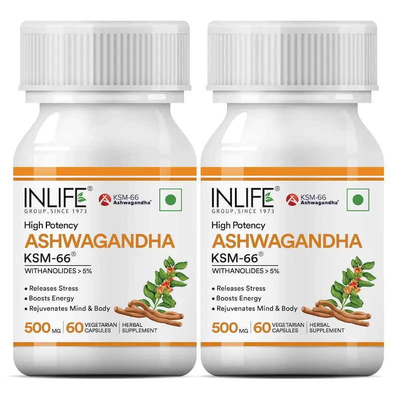 Ashwagandha KSM-66 — 60 gélules