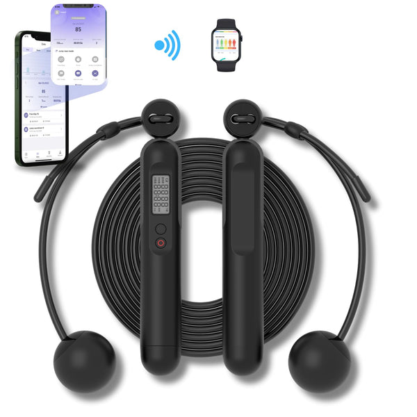 Corda per Saltare Smart Digitale VitaeChek con Monitoraggio di Calorie e Fitness