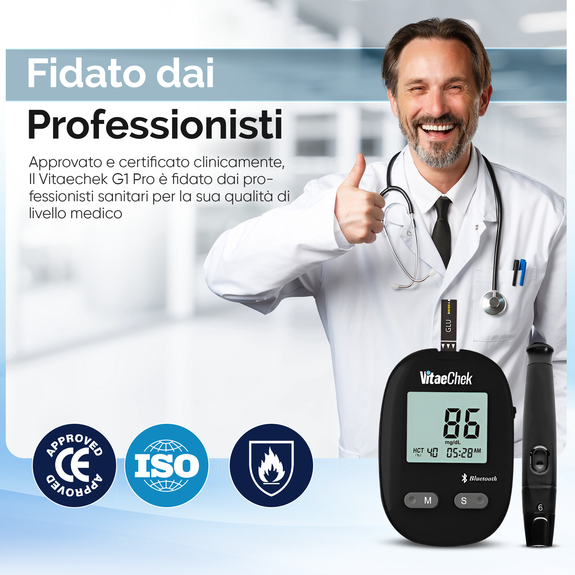Gluco G1 Pro – Bluetooth App