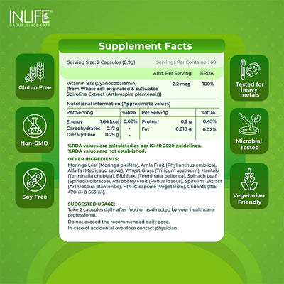 Vitamine B12 + ALA — 120 comprimés