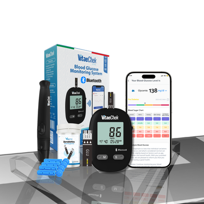 Glycomètre Bluetooth haute précision GDH-FAD – VitaeChek G1 Pro