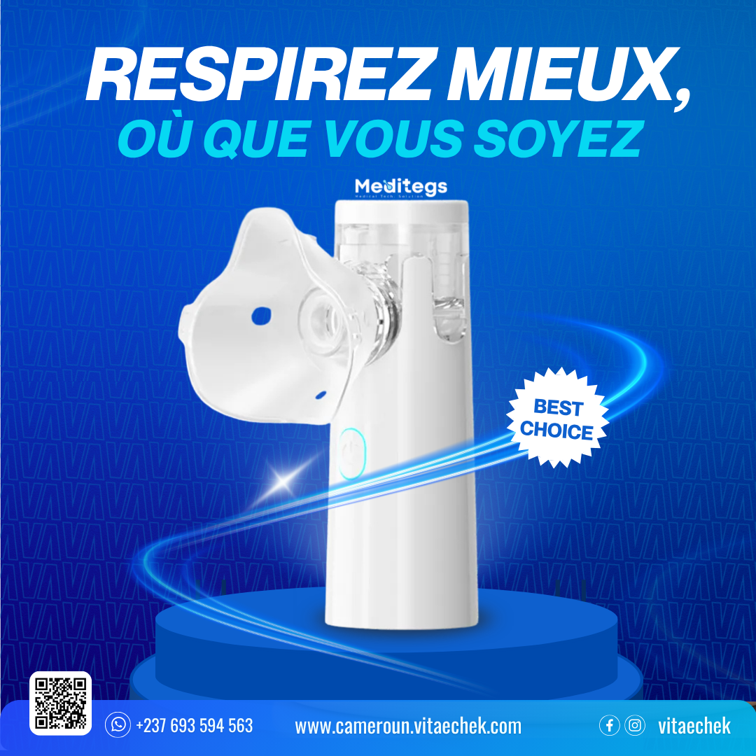 VitaeChek AeroMist — nébuliseur mesh portable