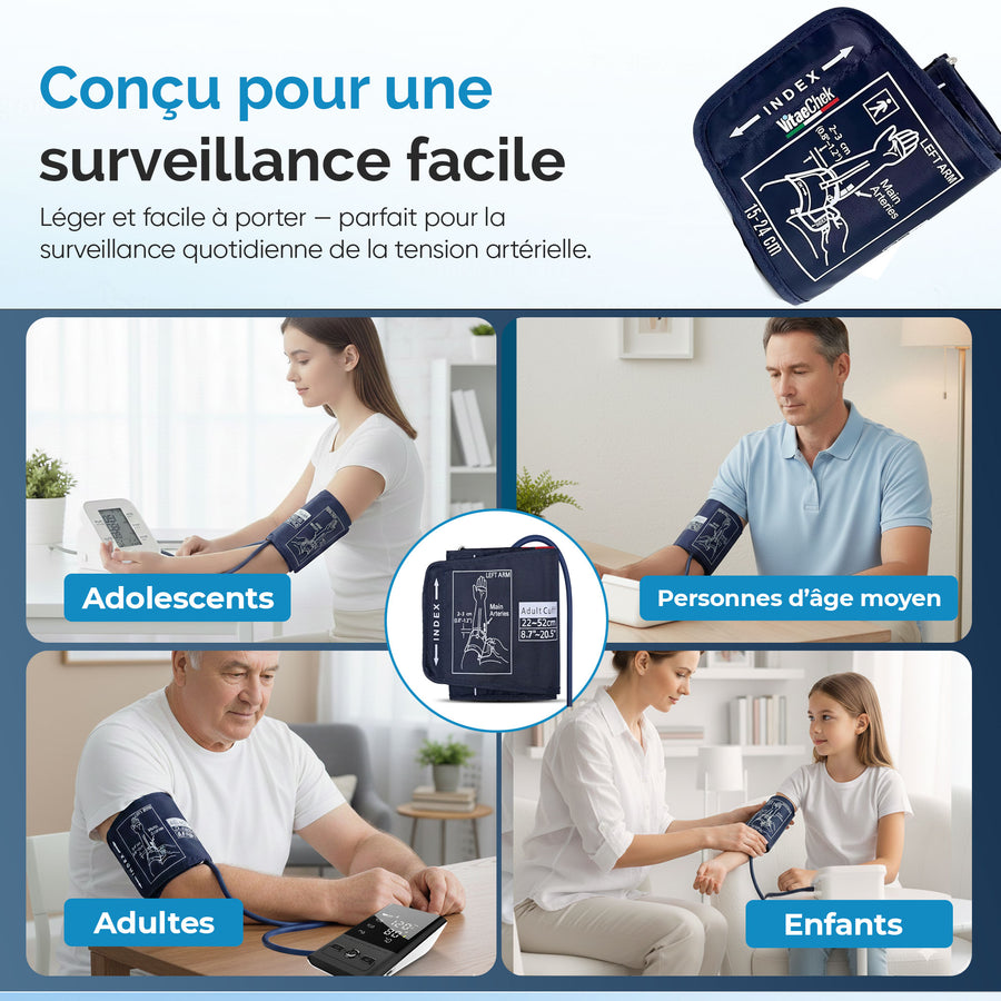 Conçu pour adolescents, adultes, personnes âgées et enfants