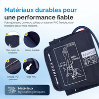 Matériaux durables : nylon, velcro solide, airbag TPU, tube PVC, hypoallergénique