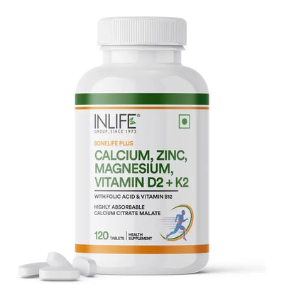 Calcium Magnésium Zinc — 120 comprimés