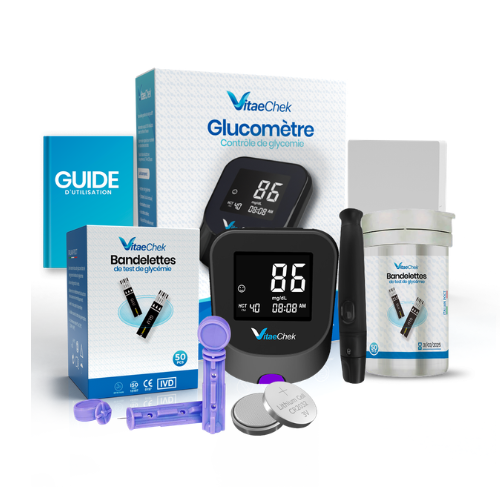 Gluco G-210 — kit de démarrage complet VitaeChek