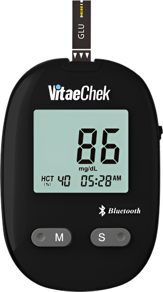 VitaeChek G1 Pro Smart Glucometer Kit – Bluetooth App