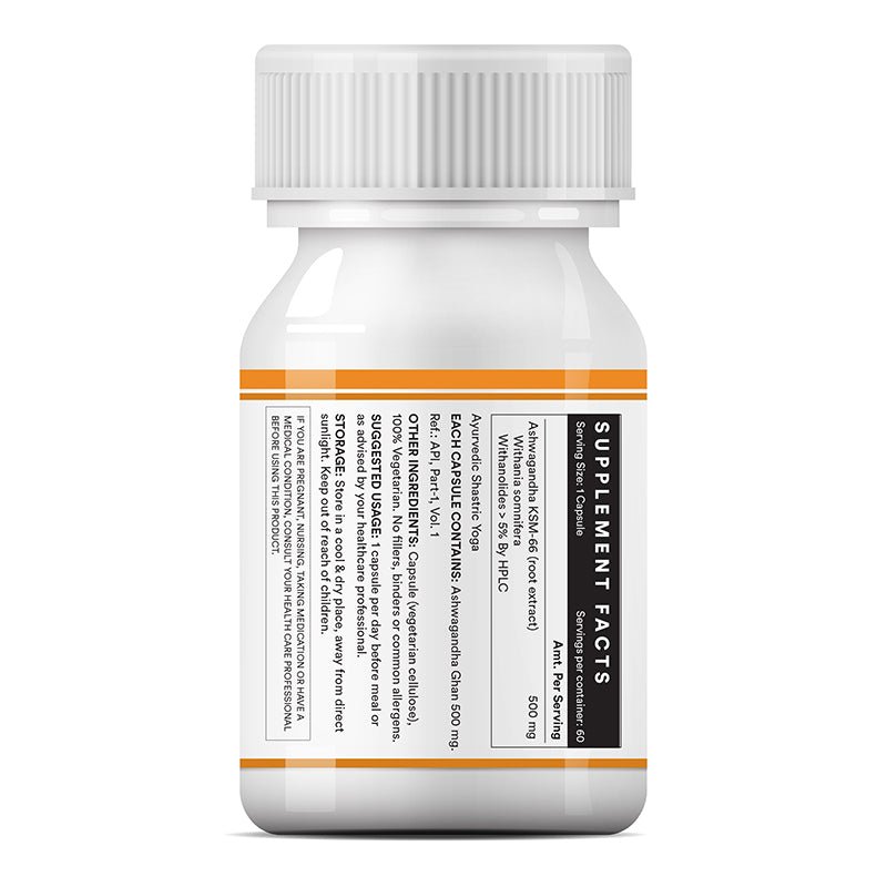 Ashwagandha KSM-66 — 60 gélules