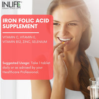 Iron + Folic Acid — 60 tablets
