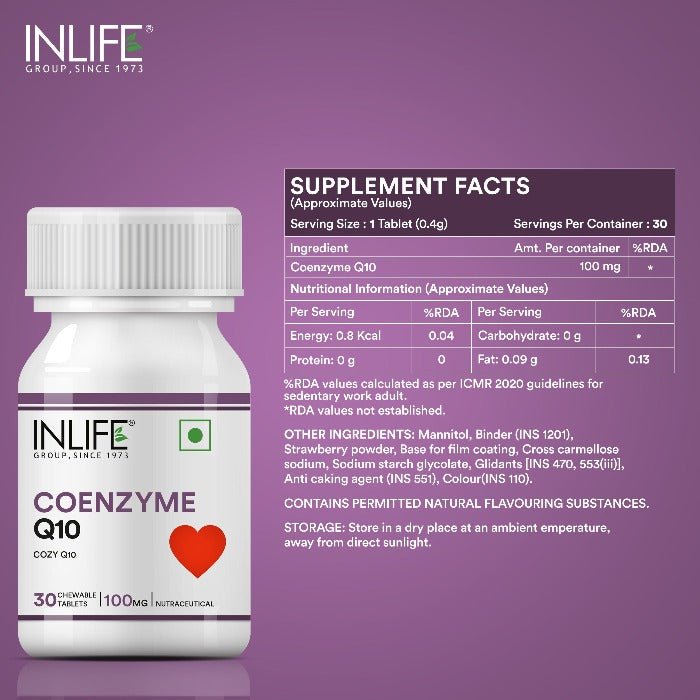 Coenzyme Q10 — 30 tablets