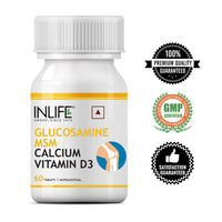 Glucosamine + MSM + Calcium + D3 — 60 comprimés