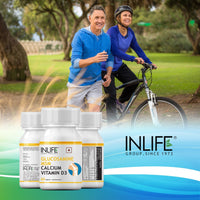 Glucosamine + MSM + Calcium + D3 — 60 comprimés