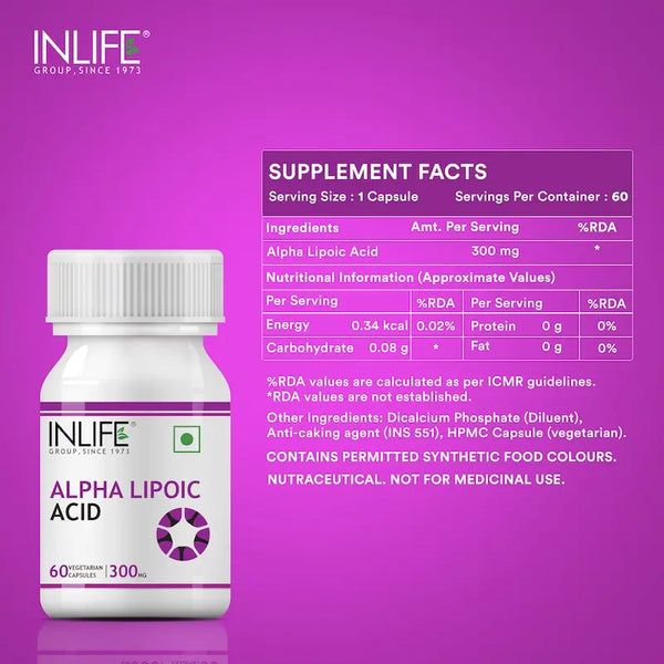 Alpha-Lipoic Acid — 60 capsules